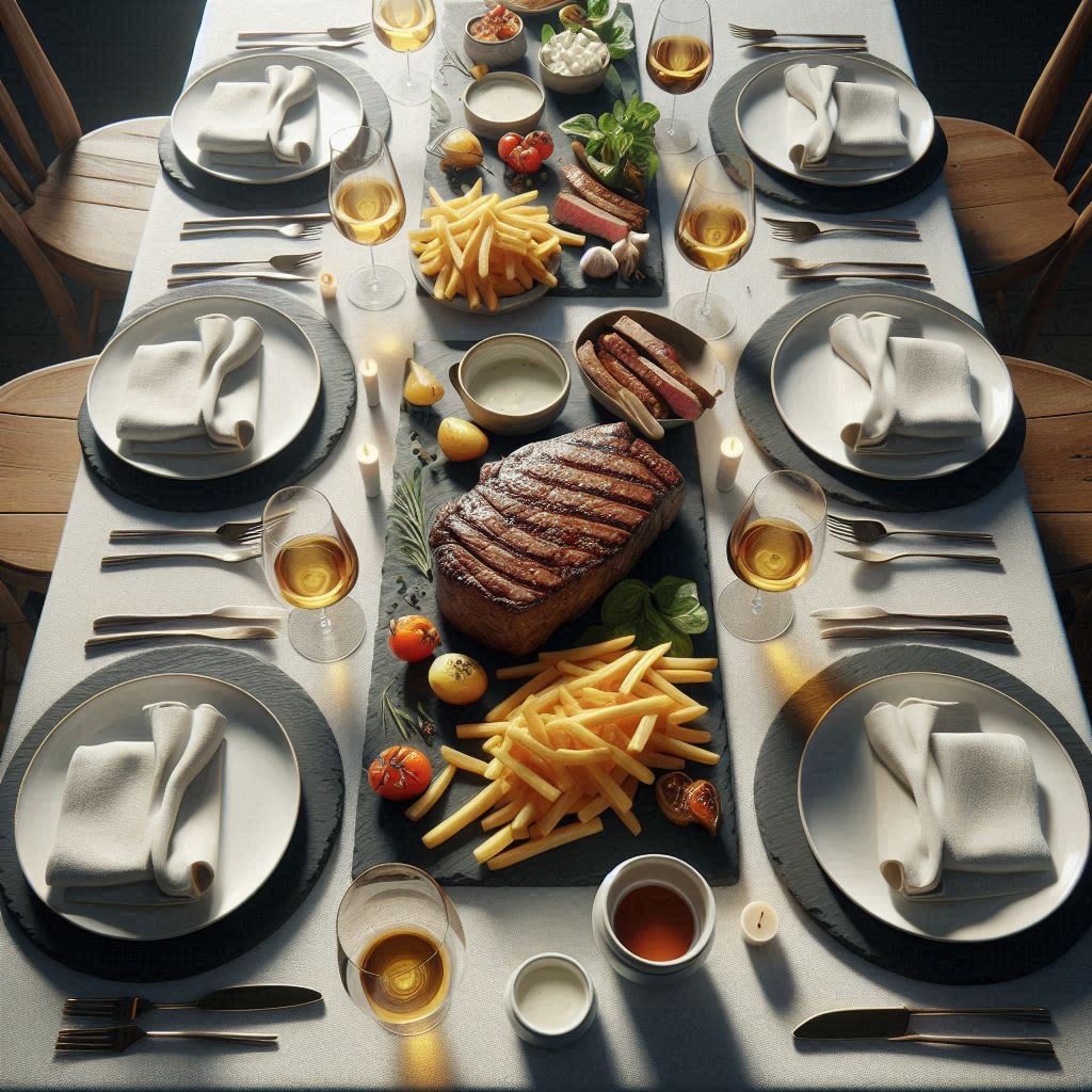 Bajo plato redondo de pizarra natural de 36 cm, ideal para presentaciones elegantes y sostenibles