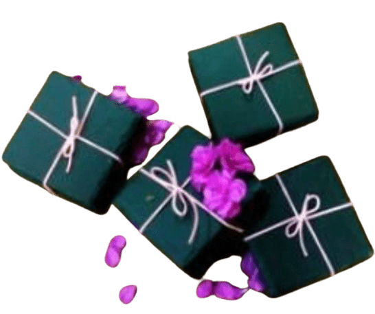 cajas de regalo platos pizarra natural para promocionar que participes