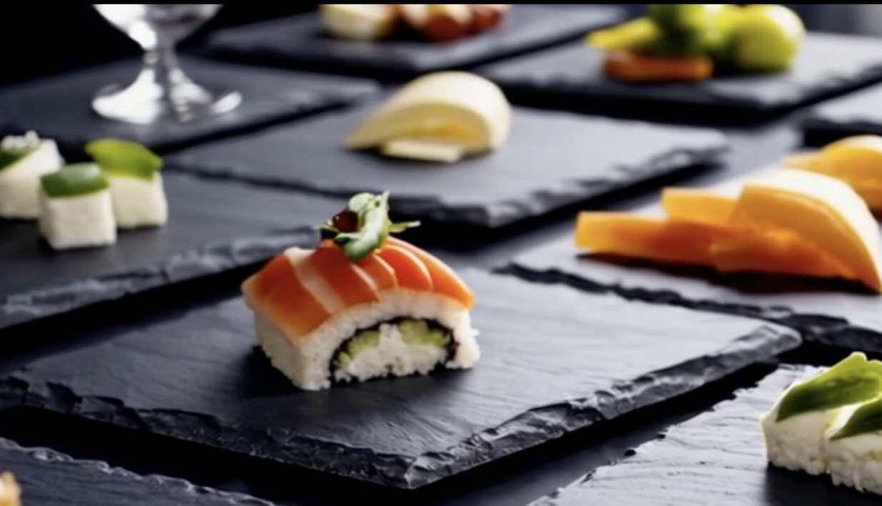 Platos de pizarra natural del equipo de Platos Pizarras en la página de empresa